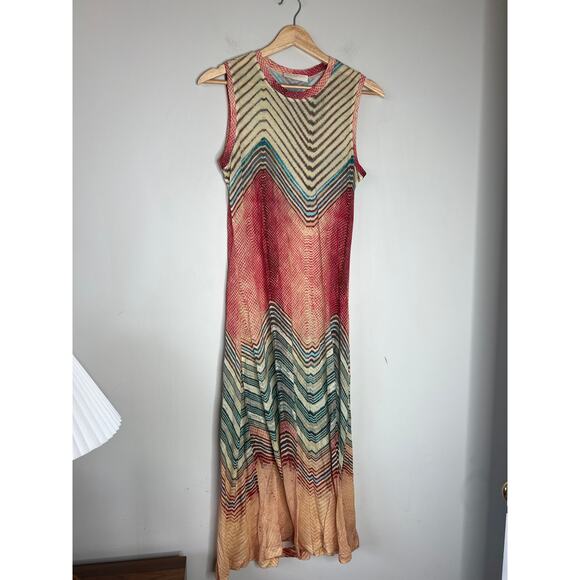 NEW Ulla Johnson Orla Lightweight Jersey Pullover Midi Dress Crystal Opal Size:S - Picture 2 of 7
